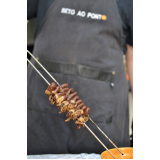 preço de buffet com churrasco a domicilio Alto de Pinheiros